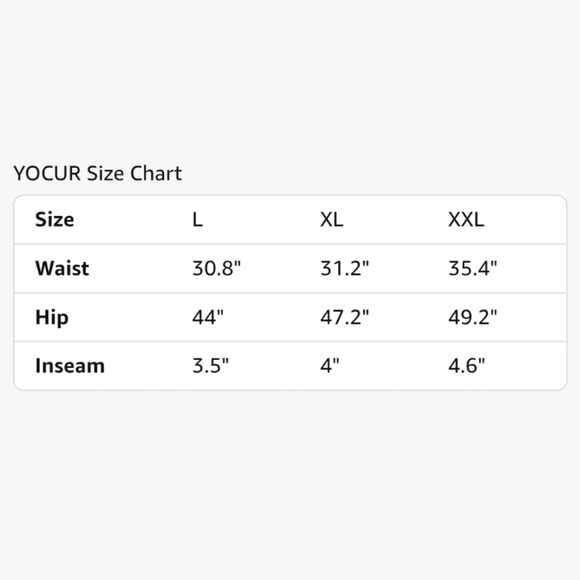 YOCUR Lightweight Shorts Hot Pants Dark Blue Size XL (EUC) - Picture 7 of 11